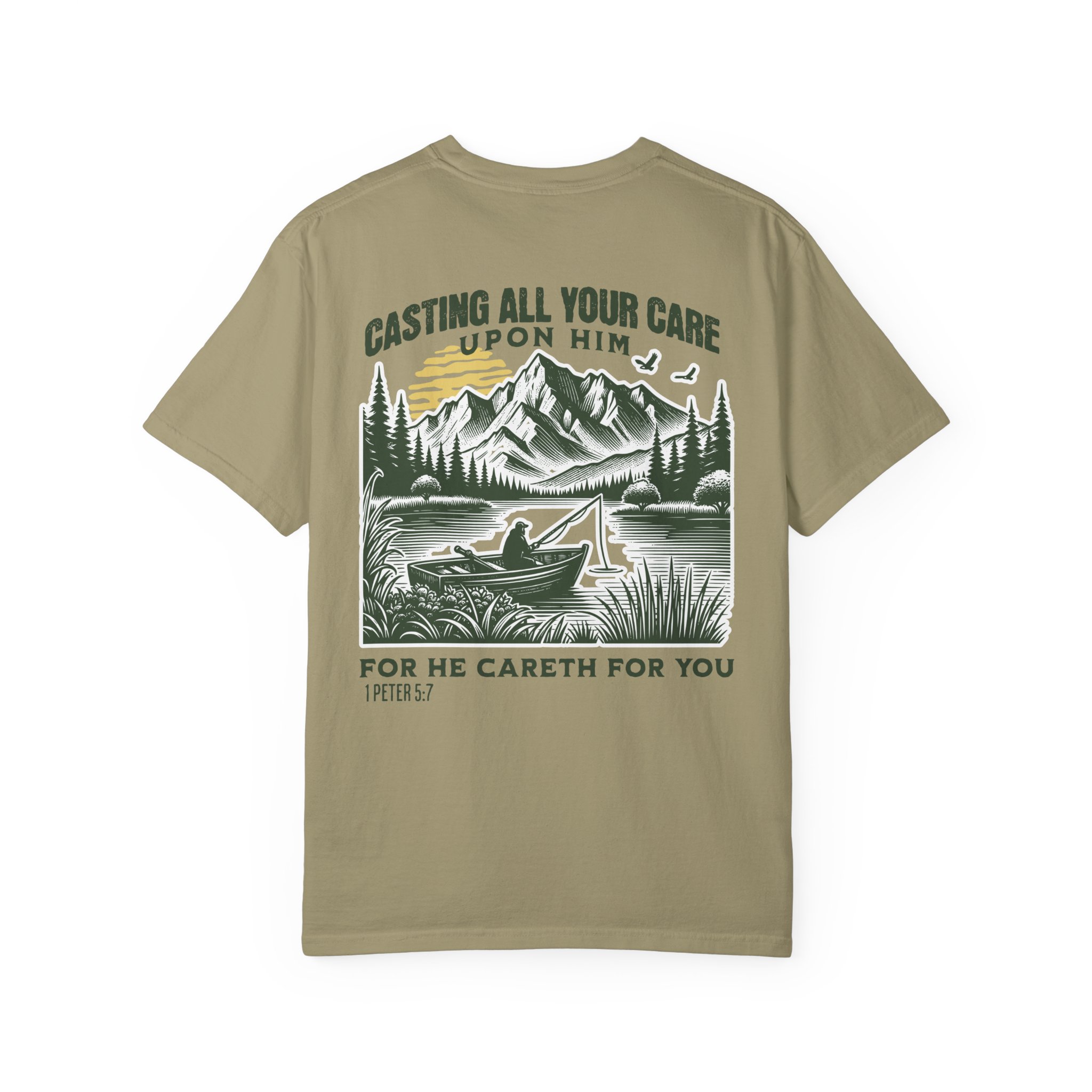 1 Peter 5:7 “Cast Your Cares” Tee