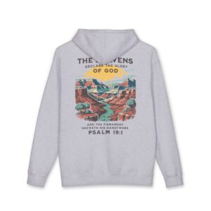 Psalm 19:1 “The Heavens Declare” Scenic Canyon Hoodie